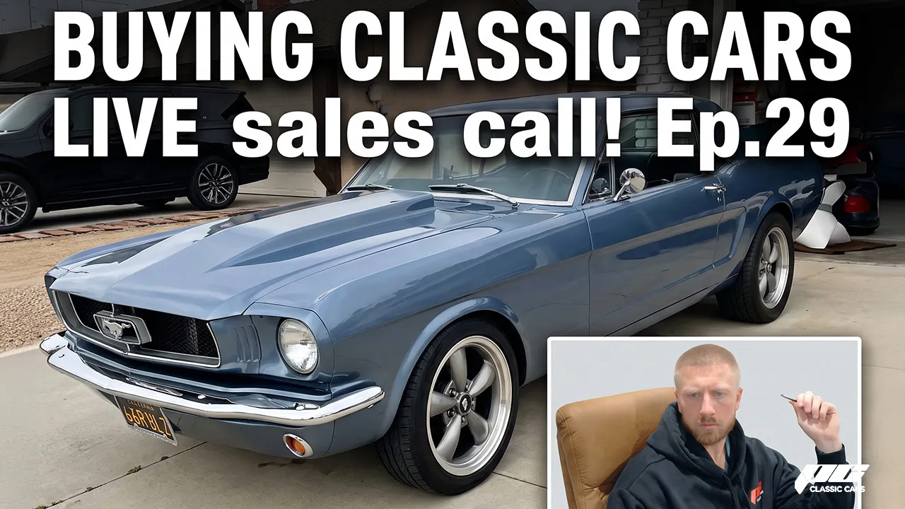 Buying Classic Cars LIVE sales call! Ep 29